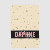 Signature Golf, Mode "Daphne Pritti" chic LT Golfhandtuch (Vorderseite)