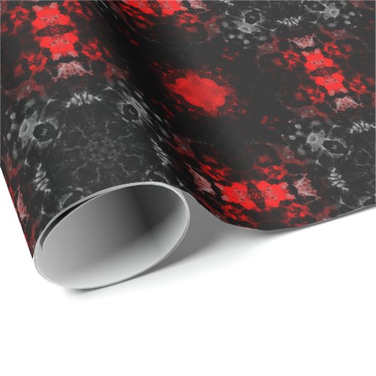 Signature Goth Pattern Geschenkpapier (Rolleneckpunkt)