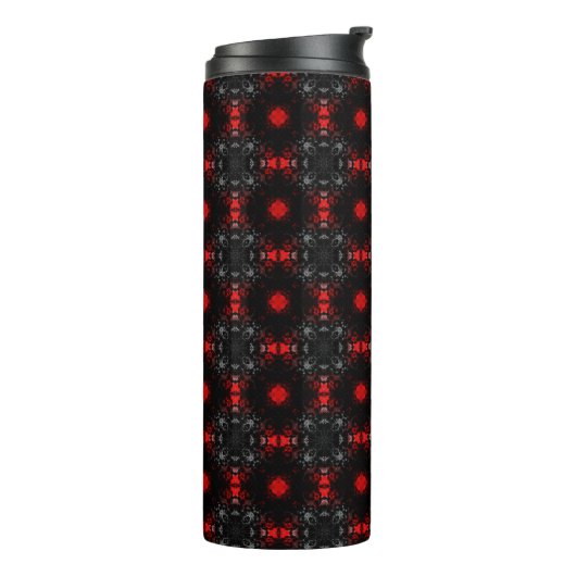 Signature Goth Pattern Thermosbecher (Nach links gedreht)
