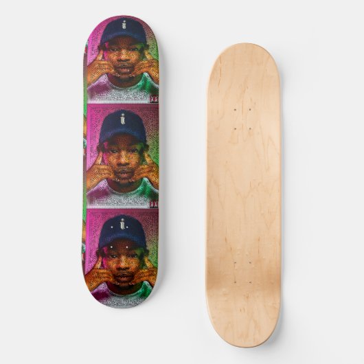 Signature Kendrick Custom Pro Park Board Skateboard (Vorderseite)