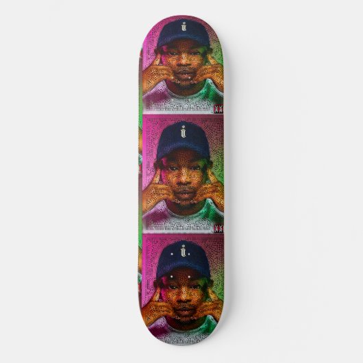 Signature Kendrick Custom Pro Park Board Skateboard (Vorderseite)