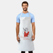 Signature Kitchen Apron – All Over Print Medium Schürze (Getragen)