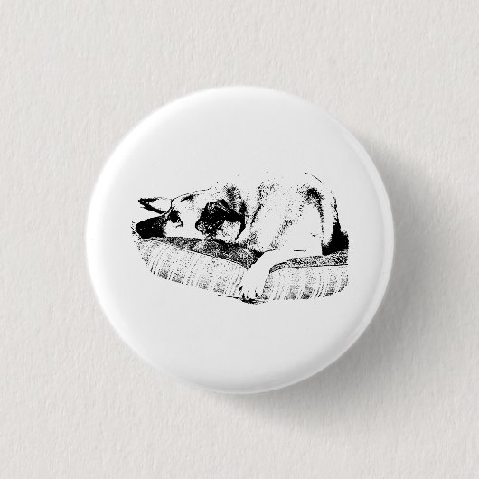 Signature Nap, Black Line Abzeichen Button (Vorderseite)