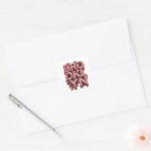 Signature Pink Abstract Craft Aufkleber (Umschlag)