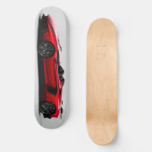 Signature Race Car Custom Pro Slider Board Skateboard (Vorderseite)