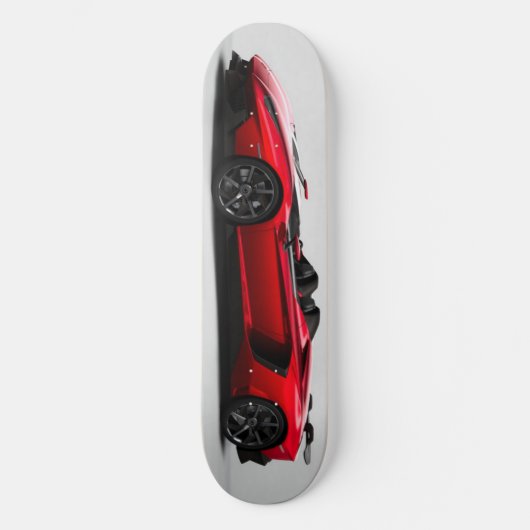 Signature Race Car Custom Pro Slider Board Skateboard (Vorderseite)
