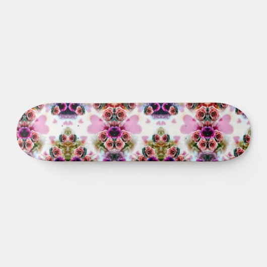 Signature Rose Custom Pro Slider Board Skateboard (Horizontal)