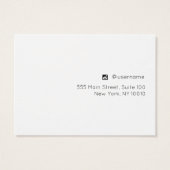 Signature-Script-Bracelet oder Necklace-Display-Ka (Rückseite)