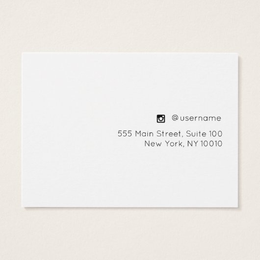 Signature-Script-Bracelet oder Necklace-Display-Ka (Rückseite)