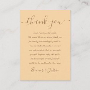Signature Script Champagner Hochzeit Danke Platzkarte