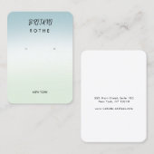 Signature Script Gradient Oring Visitenkarte (Vorne/Hinten)