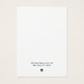 Signature Script Holographic Earring Display Card (Rückseite)