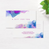 Signature Script Lila Blue Alcohol Tinte Geschenkk (Schreibtisch)