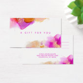 Signature Script Rosa Orange Alcohol Tinte Geschen (Schreibtisch)