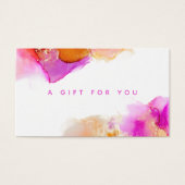 Signature Script Rosa Orange Alcohol Tinte Geschen (Vorderseite)