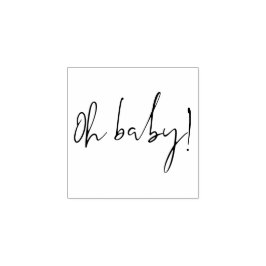 Signature Script Simple Dusche Oh Baby Gummistempel