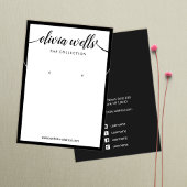 Signature Script White Oring Necklace Display