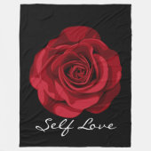 Signature Self Love Fleece Blanket (Vorderseite)