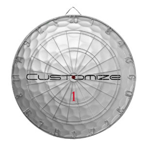 Signature Series 1 Personalisierte Golfball-Gesche Dartscheibe