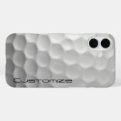 Signature Series Personalisierte Golfball-Geschenk Case-Mate iPhone Hülle (Rückseite (Horizontal))