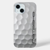 Signature Series Personalisierte Golfball-Geschenk Case-Mate iPhone Hülle (Rückseite)