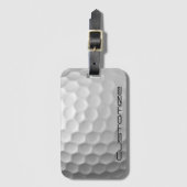 Signature Series Personalisierte Golfball-Geschenk Gepäckanhänger (Vorderseite Vertikal)