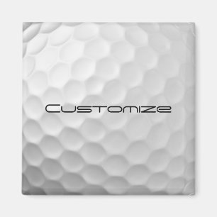 Signature Series Personalisierte Golfball-Geschenk Magnet