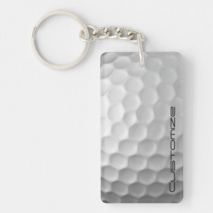 Signature Series Personalisierte Golfball-Geschenk Schlüsselanhänger