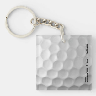 Signature Series Personalisierte Golfball-Geschenk Schlüsselanhänger