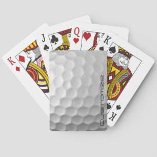 Signature Series Personalisierte Golfball-Geschenk Spielkarten