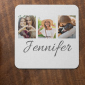 Signature Strip Collage Getränkeuntersetzer