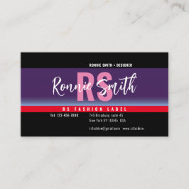 Signature-Visitenkarte Visitenkarte