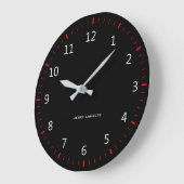 Signature Wall Clock 3 Große Wanduhr (Winkel)