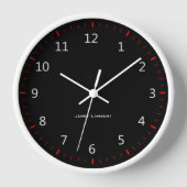 Signature Wall Clock 3 Uhr (Vorderseite)