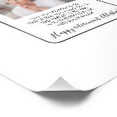 Signature-Zeichen für die Rückgabe - Die Gäste kön Fotodruck (Ecke)