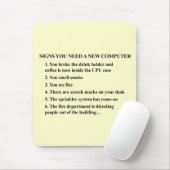 Signaturen, die Sie benötigen einen neuen Computer Mousepad (Mit Mouse)