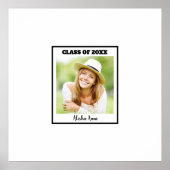 Signaturmeldung der Foto Graduation Party Poster (Vorne)