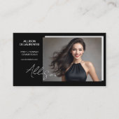 Signaturmodell-Visitenkarte | Mini-Comp-Karten Visitenkarte (Vorderseite)