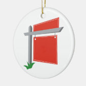 Signaturposten Keramik Ornament (Links)