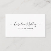 Signaturskript Visitenkarte (Vorderseite)