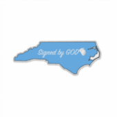 Signed by God Aufkleber (Vorderseite)