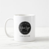 Signet-Logo Kaffeetasse (Links)