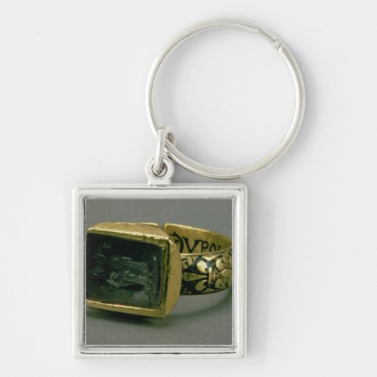 Signet Ring von König Louis IX von Frankreich (St. Schlüsselanhänger (Vorne)