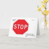 Signieren der Grußkarte beenden Karte (Gelbe Blume)