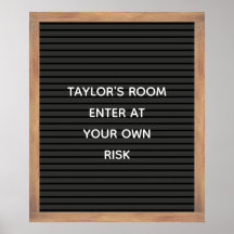 Signieren des benutzerdefinierten Nachrichtenplaka