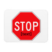 Signieren für eine Ursache Magnet (Horizontal)