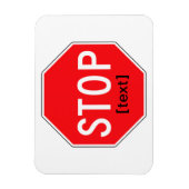 Signieren für eine Ursache Magnet (Vertikal)