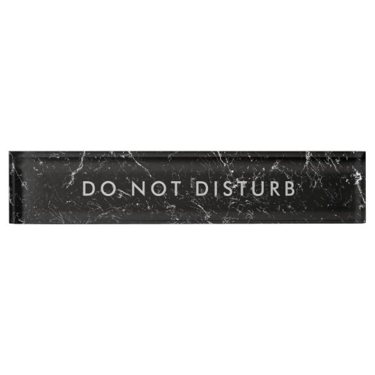 Signieren Sie kein Silber-Geschäft mit schwarzem M Namensplakette (Vorderseite)