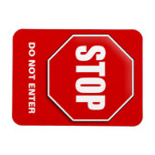 Signieren stoppen Custom nicht eingeben Magnetic Magnet (Horizontal)