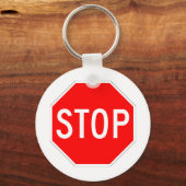 Signieren stoppen individuell einstellbar schlüsselanhänger (Vorderseite)
